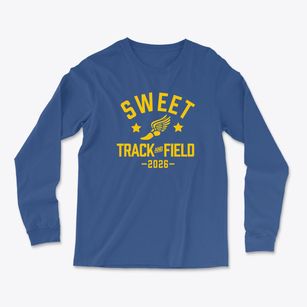 Sweet Briar School Number 1 Track and Field Light Soft Long Sleeve T-Shirt