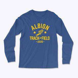 Albion School Track and Field Light Soft Long Sleeve T-Shirt