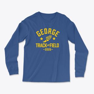 George Early Childhood Center Track and Field Light Soft Long Sleeve T-Shirt