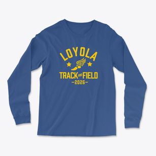 Loyola Elementary School Track and Field Light Soft Long Sleeve T-Shirt