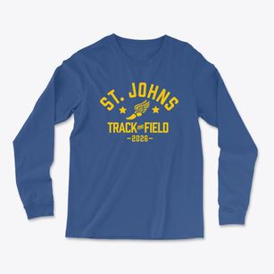 Saint Johns Lutheran School Track and Field Light Soft Long Sleeve T-Shirt