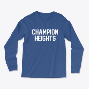 Champion Heights Ohio Classic Block Light Soft Long Sleeve T-Shirt