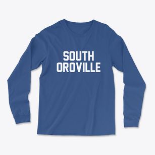 South Oroville California Classic Block Light Soft Long Sleeve T-Shirt