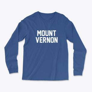 Mount Vernon Ohio Classic Block Light Soft Long Sleeve T-Shirt