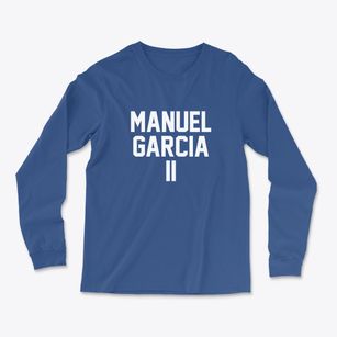 Manuel Garcia Ii Texas Classic Block Light Soft Long Sleeve T-Shirt