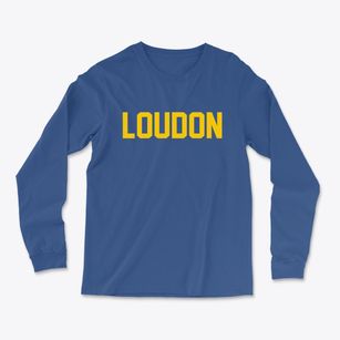 Loudon New Hampshire Classic Block Light Soft Long Sleeve T-Shirt