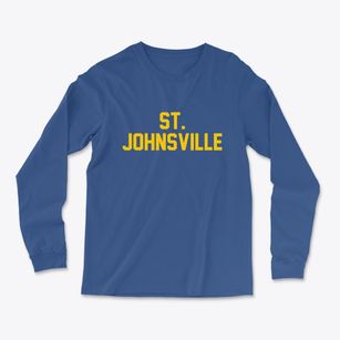 St. Johnsville New York Classic Block Light Soft Long Sleeve T-Shirt