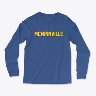 Mcminnville Oregon Classic Block Light Soft Long Sleeve T-Shirt