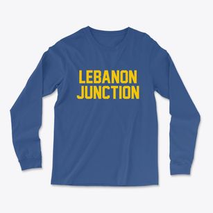 Lebanon Junction Kentucky Classic Block Light Soft Long Sleeve T-Shirt