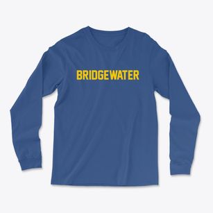 Bridgewater Connecticut Classic Block Light Soft Long Sleeve T-Shirt