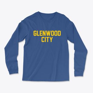 Glenwood City Wisconsin Classic Block Light Soft Long Sleeve T-Shirt