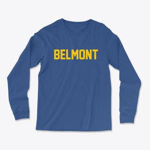 Belmont Ohio Classic Block Light Soft Long Sleeve T-Shirt
