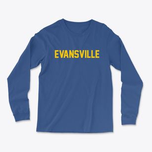 Evansville Alaska Classic Block Light Soft Long Sleeve T-Shirt