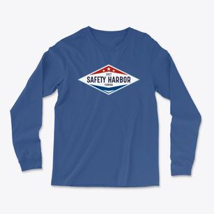 Safety Harbor Florida Diamond Star Light Soft Long Sleeve T-Shirt