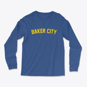 Baker City Oregon Classic Curve Light Soft Long Sleeve T-Shirt