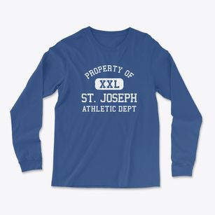 St. Joseph Michigan Athletic Dept Light Soft Long Sleeve T-Shirt