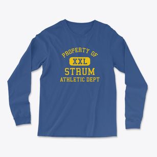 Strum Wisconsin Athletic Dept Light Soft Long Sleeve T-Shirt