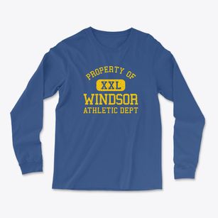 Windsor Colorado Athletic Dept Light Soft Long Sleeve T-Shirt