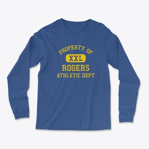Rogers Ohio Athletic Dept Light Soft Long Sleeve T-Shirt