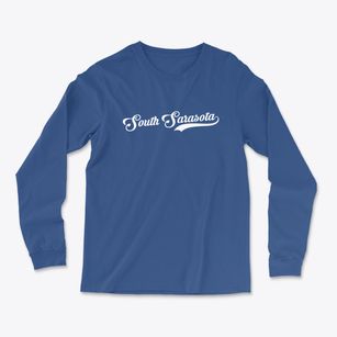 South Sarasota Florida Vintage Team Light Soft Long Sleeve T-Shirt