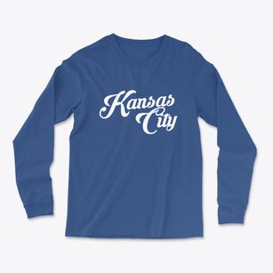 Kansas City Kansas Vintage Team Light Soft Long Sleeve T-Shirt
