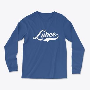 Lubec Maine Vintage Team Light Soft Long Sleeve T-Shirt