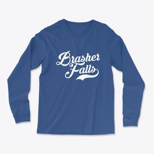 Brasher Falls New York Vintage Team Light Soft Long Sleeve T-Shirt