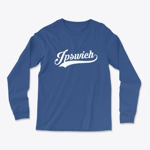 Ipswich Massachusetts Vintage Team Light Soft Long Sleeve T-Shirt