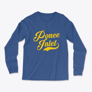 Ponce Inlet Florida Vintage Team Light Soft Long Sleeve T-Shirt