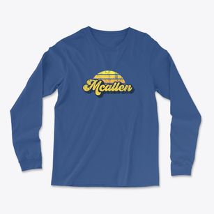 Mcallen Texas Sublime Sunset Light Soft Long Sleeve T-Shirt
