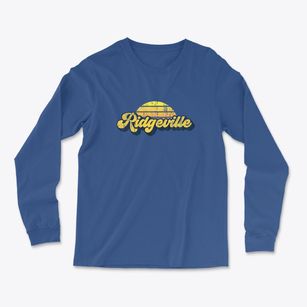 Ridgeville Indiana Sublime Sunset Light Soft Long Sleeve T-Shirt