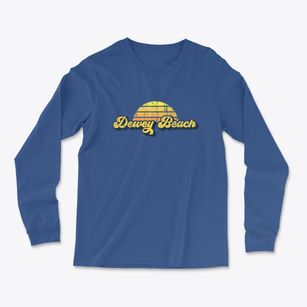 Dewey Beach Delaware Sublime Sunset Light Soft Long Sleeve T-Shirt