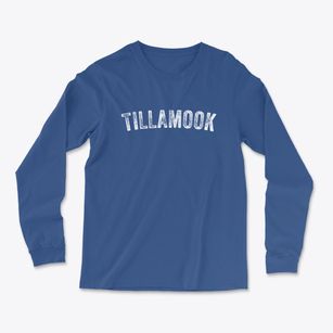 Tillamook Oregon Timeless Retro Light Soft Long Sleeve T-Shirt