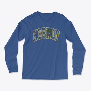 Hebron Maryland Trendy Block Light Soft Long Sleeve T-Shirt