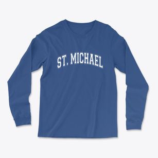 St. Michael Pennsylvania Varsity Light Soft Long Sleeve T-Shirt