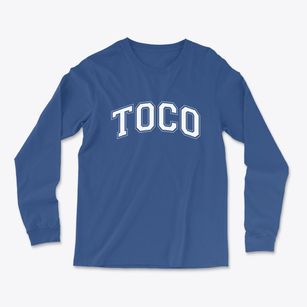 Toco Texas Varsity Light Soft Long Sleeve T-Shirt