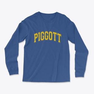 Piggott Arkansas Varsity Light Soft Long Sleeve T-Shirt