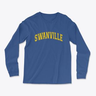 Swanville Maine Varsity Light Soft Long Sleeve T-Shirt