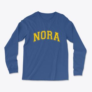 Nora Illinois Varsity Light Soft Long Sleeve T-Shirt