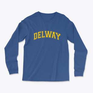 Delway North Carolina Varsity Light Soft Long Sleeve T-Shirt