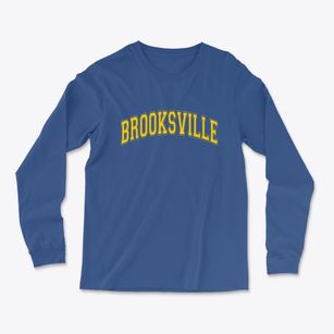Brooksville Florida Varsity Light Soft Long Sleeve T-Shirt