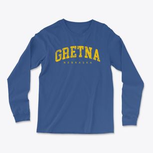 Gretna Nebraska Urban Vibe Light Soft Long Sleeve T-Shirt