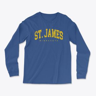 St. James Minnesota Urban Vibe Light Soft Long Sleeve T-Shirt