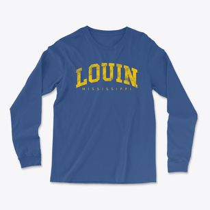 Louin Mississippi Urban Vibe Light Soft Long Sleeve T-Shirt