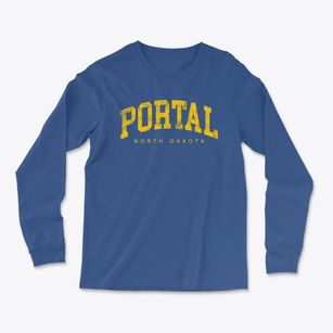Portal North Dakota Urban Vibe Light Soft Long Sleeve T-Shirt