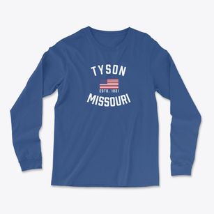 Tyson Missouri Patriot Light Soft Long Sleeve T-Shirt