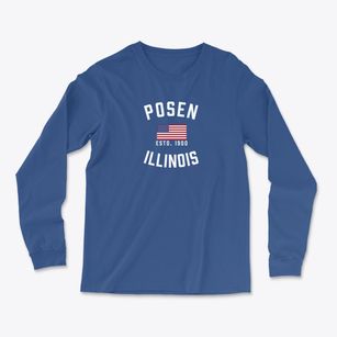 Posen Illinois Patriot Light Soft Long Sleeve T-Shirt
