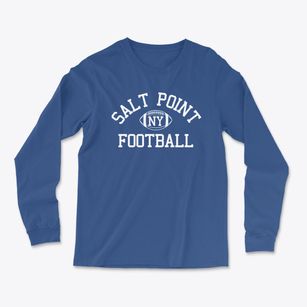 Salt Point New York Football Light Soft Long Sleeve T-Shirt