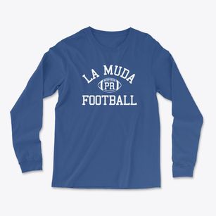 La Muda Puerto Rico Football Light Soft Long Sleeve T-Shirt