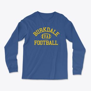 Burkdale Virginia Football Light Soft Long Sleeve T-Shirt